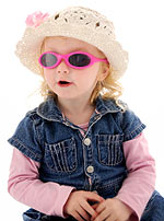 Η προστασία των ματιών με κατάλληλα γυαλιά από τον ήλιο είναι επιτακτική τόσο για τους ενήλικες όσο και για τα παιδιά.  