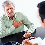 Η στηθάγχη και το έμφραγμα μυοκαρδίου ή καρδιακή προσβολή προκαλούνται από τη στεφανιαία νόσο της καρδίας.