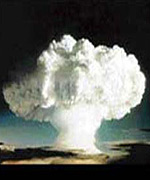 Έκρηξη πυρηνικής βόμβας στη Χιροσίμα.