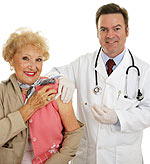 Ο εμβολιασμός κατά του ιού της γρίπης και του πνευμονιόκοκκου προστατεύει τους διαβητικούς από πνευμονία.